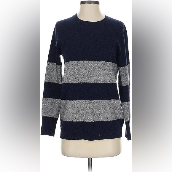 Banana Republic Sweaters - ❤️FINAL SALE❤️ Banana Republic | Filpucci Navy Stripe Merino Sweater Small